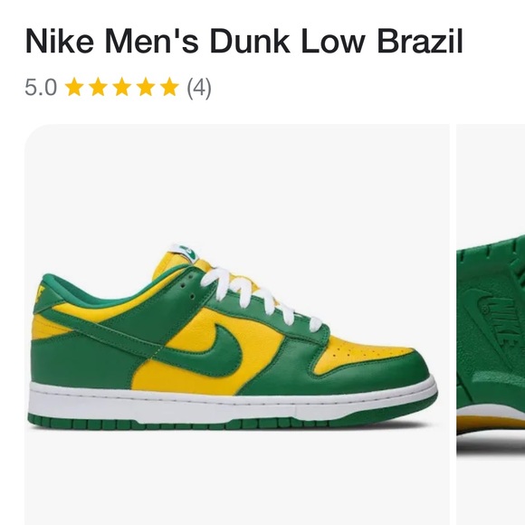 NIKE Dunk Low SP Brazil - Picture 1 of 3